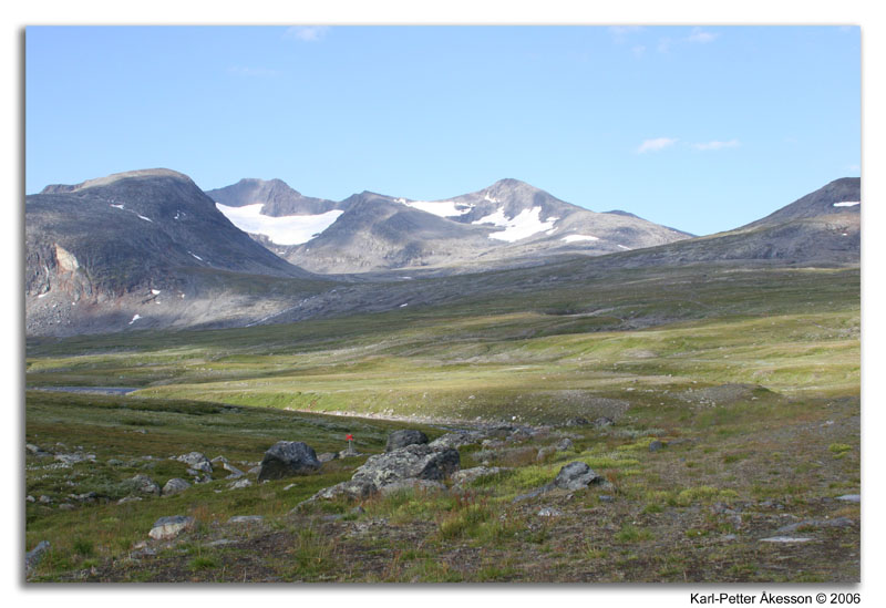 Sylarna mountain in the summer