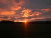 Sunrise from the train