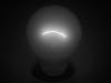 Lightbulb in infrared