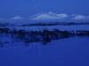 Sylarna mountains at night