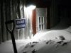 Snow blocking the door