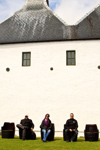 <b>The committee</b><br>Johan, Ulrika och Staffan provar stolarna som är gjorda av gamla fat.<br>Tagen 13:59 den 27 maj 2010 av Karl-Petter Åkesson