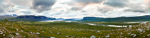 <b>Panorama från Sirccamvarri</b><br>Efter middagen smet Kalle upp på Sirccamvarri och tog detta panorama över Sirccam.<br>Tagen 22:03 den 01 augusti 2010 av Karl-Petter Åkesson