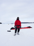 <b>Klädd för kyla</b><br>Pär klädd fr att kajta i minus sjutton grader.<br>Tagen 09:57 den 20 februari 2010 av Anders Wallberg