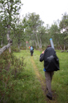 Efter lunch kom vi fram till att det var lika bra att gå till bilen, och vi bokade två rum på hotellet i Funäsdalen.<br>Tagen 16:20 den 30 juli 2009