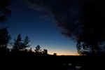 <b>Sommarnatt</b><br>Himmeln var vacker vid forsen<br>Tagen 23:24 den 02 augusti 2010 av Karl-Petter Åkesson