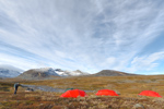 <b>Tält</b><br>Röda tält var populärt i år<br>Tagen 09:03 den 18 september 2011 av Karl-Petter Åkesson
