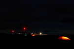 <b>Tältläger om natten</b><br>Våra tält plus en granne utanför Blåhammaren<br>Tagen 22:58 den 18 september 2011 av Karl-Petter Åkesson