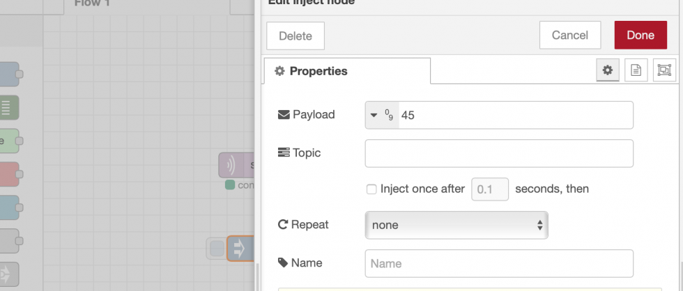 IoT: Inject siffra